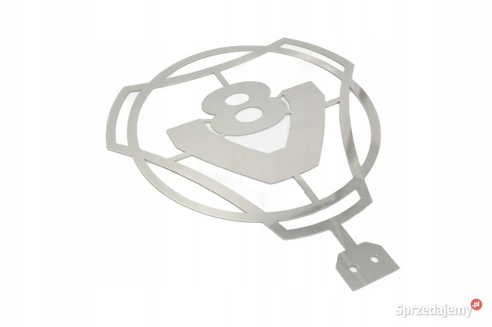 SCANIA V8 emblemat lustro STOJAK NIERDZEWKA Kobierno