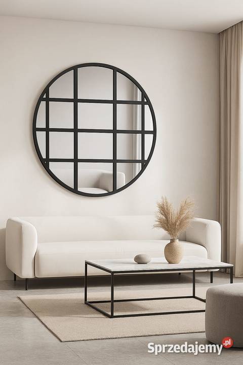 Lustro MANHATTAN designerskie okrągłe lustro Warszawa