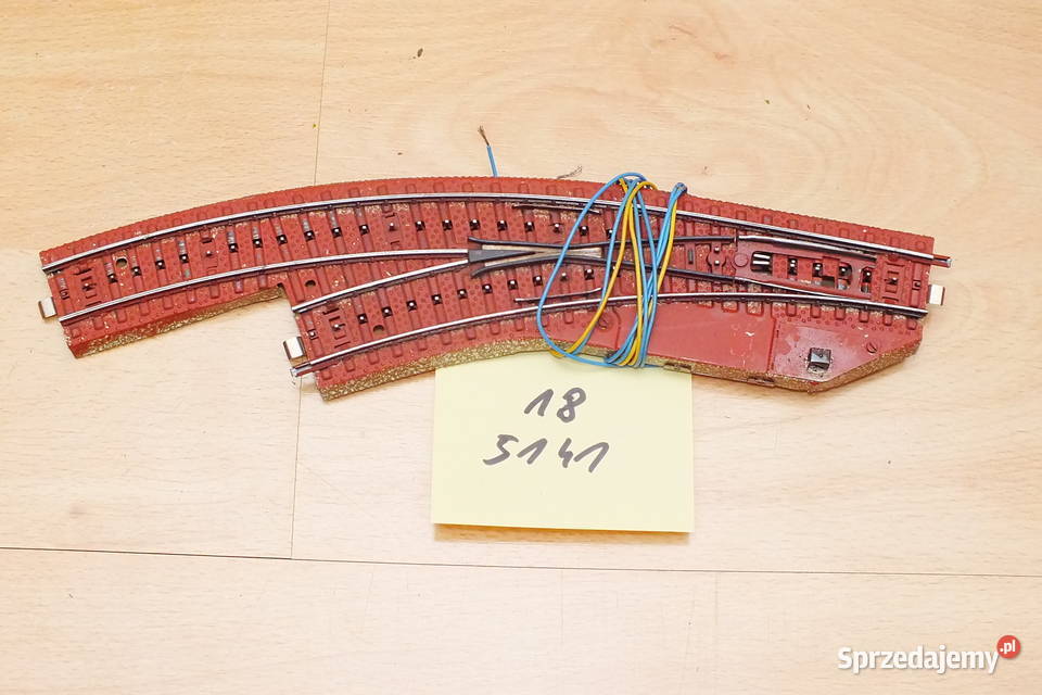 Marklin zwrotnica elektryczna 5141 skala H0 18 Lubin