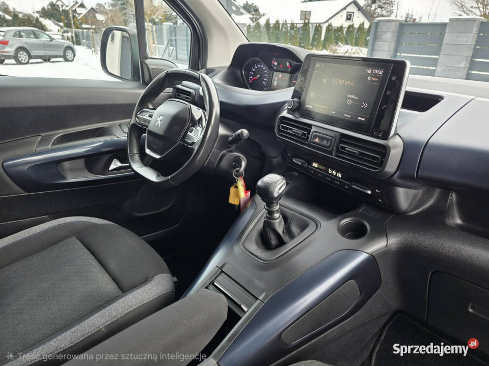 Peugeot RIFTER pełne wyposażenie 83248 gwarancja manualna wielkopolskie Czarnków sprzedam