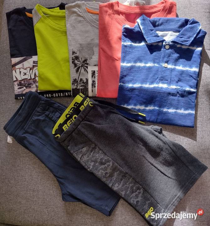 Ubrania chłopięce PAKA ubrań r 146 śląskie