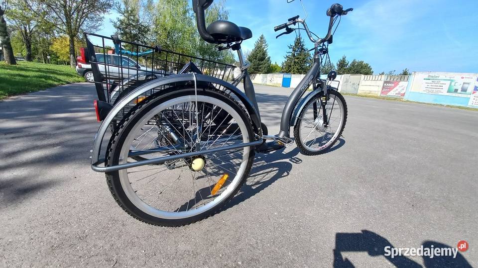 Rower trójkołowy elektryczny Kamrad opolskie Lewin Brzeski