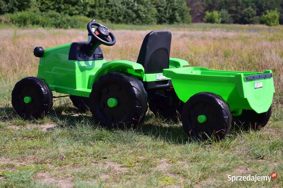 BAWIBUS auto na akumulator TRAKTOR Z PRZYCZEPĄ Dla Dziecka Myszków sprzedam