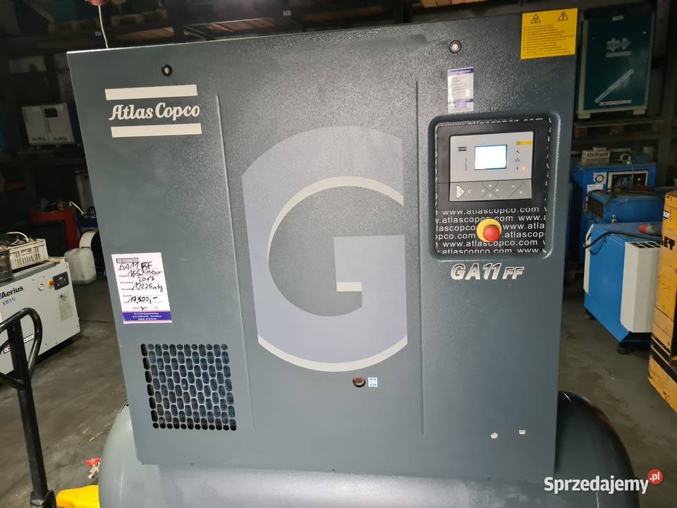 Kompresor śrubowy Atlas Copco GA 11 FF Zduny