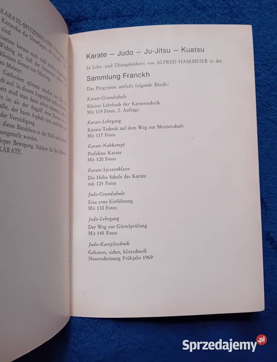 Alfred Hasemeier KarateSpitzenklasse Hoche Koźminek