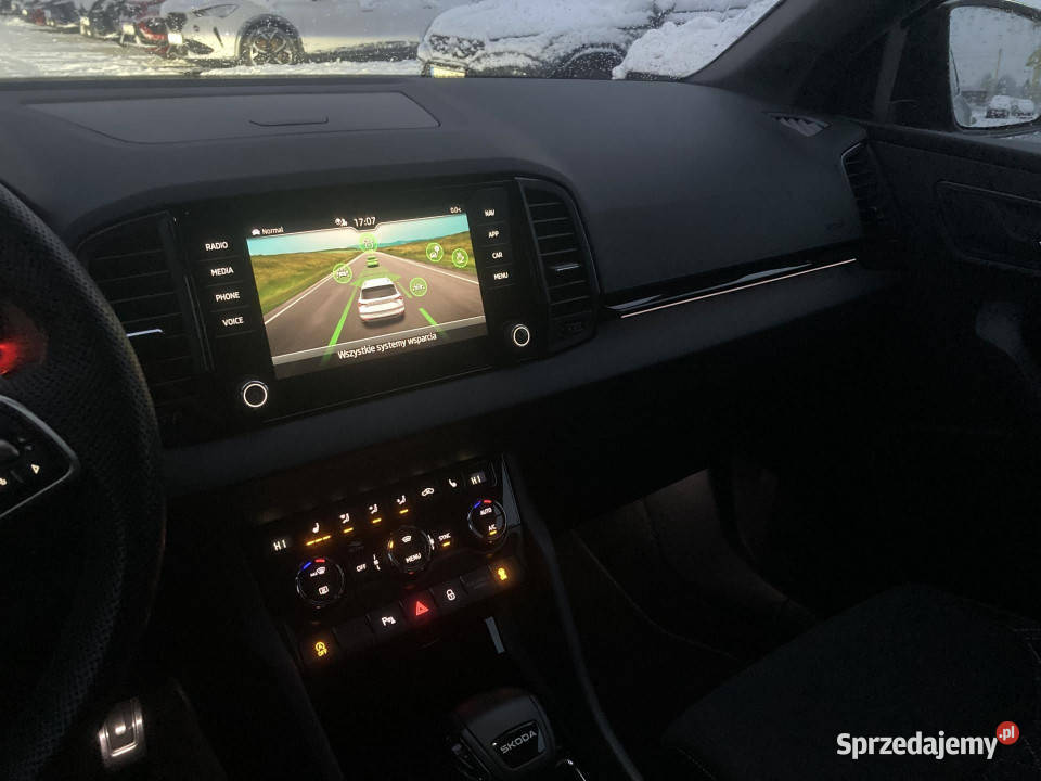 Skoda Karoq Skoda Karoq Sportline 15 DSG szary śląskie Dąbrowa Górnicza sprzedam