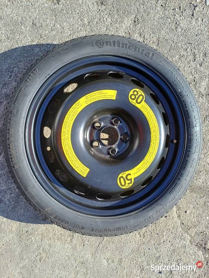 Koło dojazdowe 18 5x100 VW Audi Seat Skoda Lubin