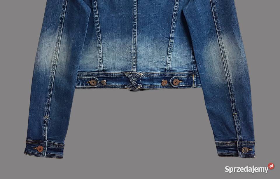 Damska kurtka jeansowa katana ciemno granatowa Chrzanów