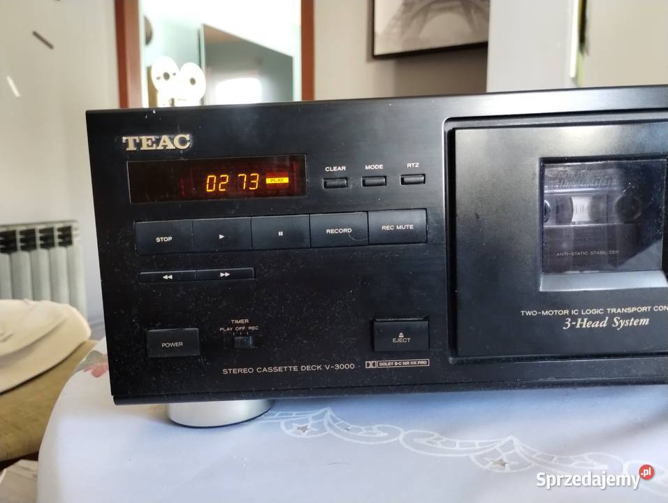 Teac V3000 mam magnetofon 3 head Stara Rogoźnica sprzedam