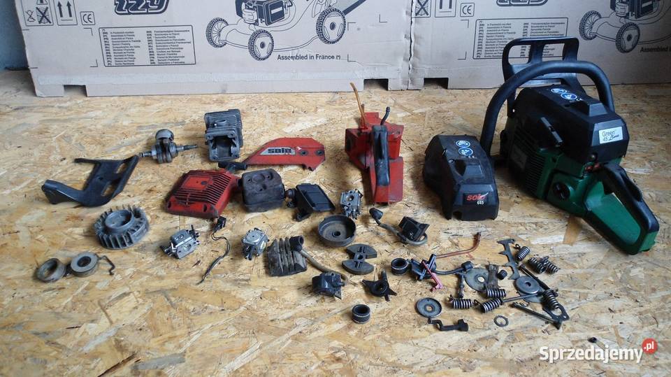 Solo 645 639 części cylinder tłok wał cewka