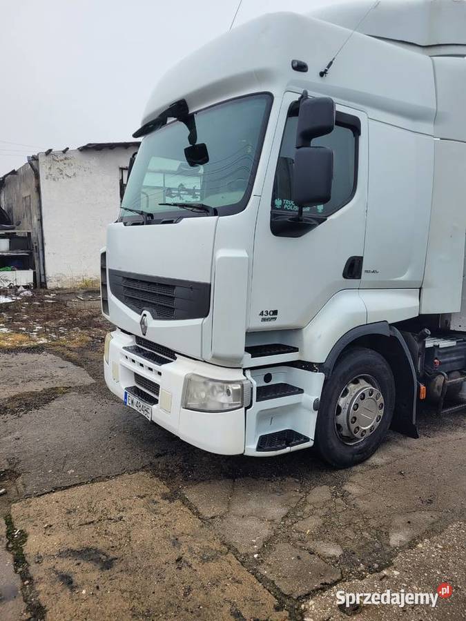 Schmitz naczepa platforma renault premium kujawsko-pomorskie Włocławek