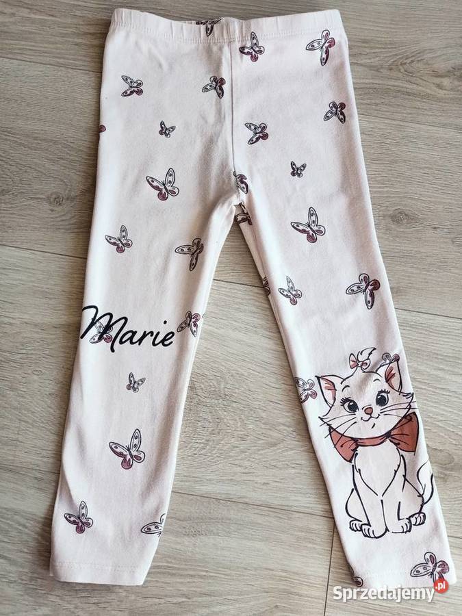 Legginsy getry dziewczęce różowe Marie 98
