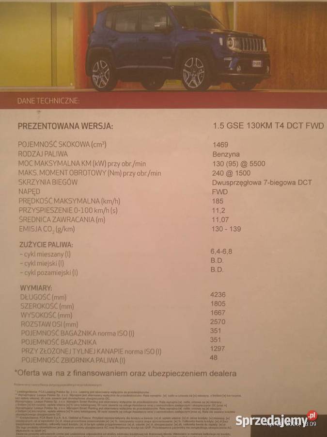 Jeep Renegade 13288km