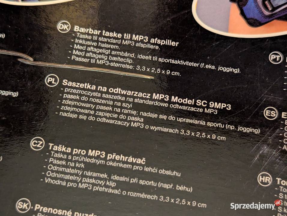 Pokrowiec saszetka na odtwarzacz MP3 Watson SC Gdynia