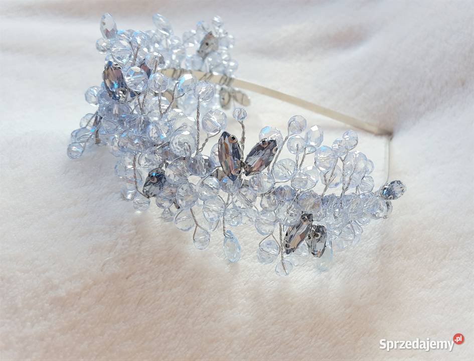 Nowa opaska na włosy tiara panna młoda ślub sprzedam