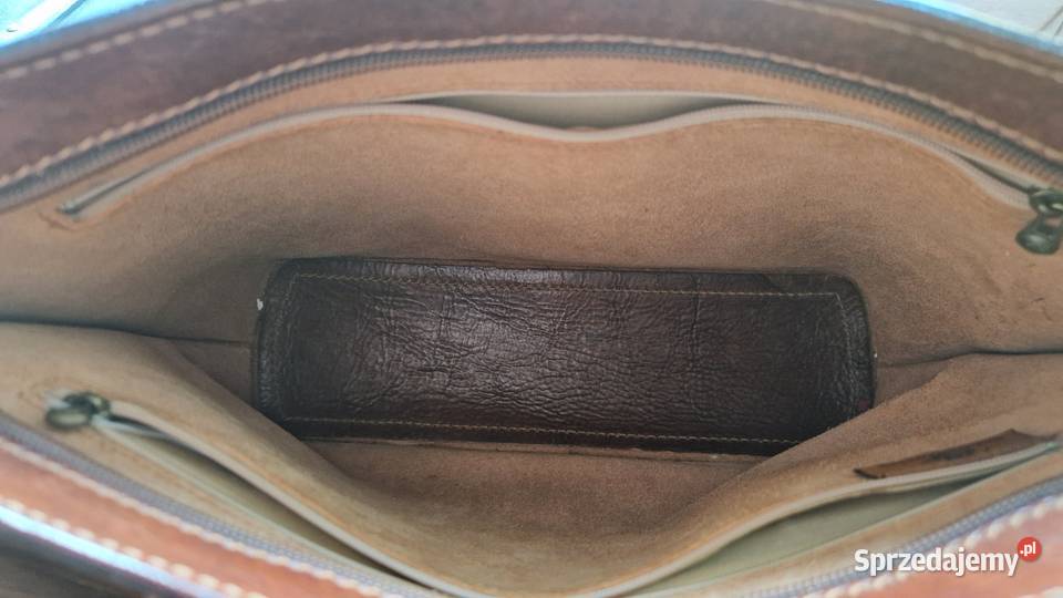 TOREBKA marki THE BRIDGE z naturalnej skóry Lublin