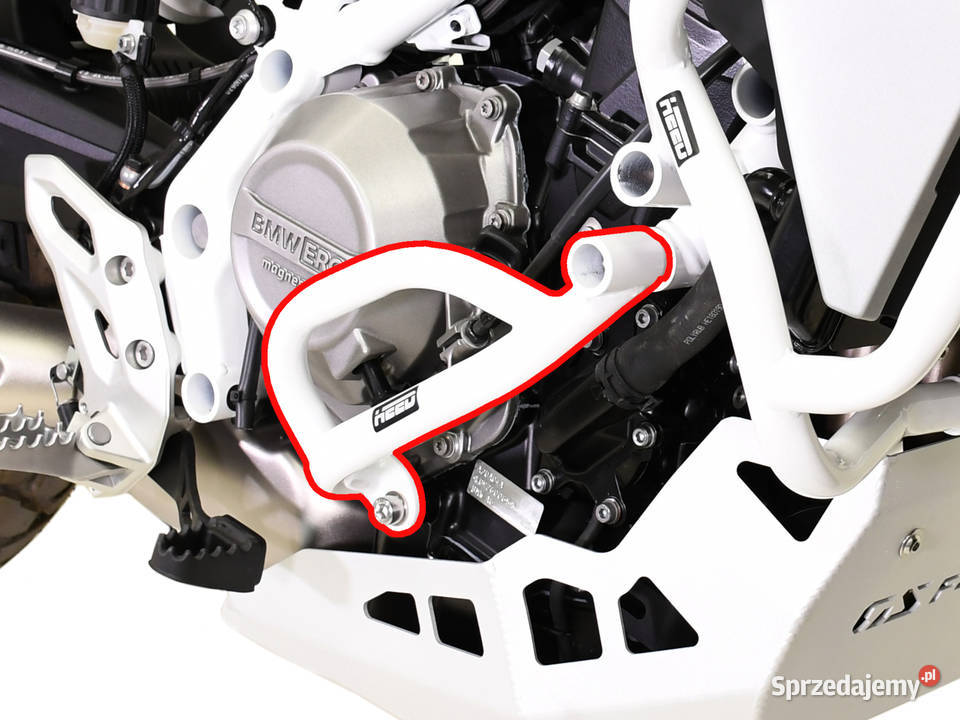 Gmole do BMW F 450 GS dolne białe Częstochowa