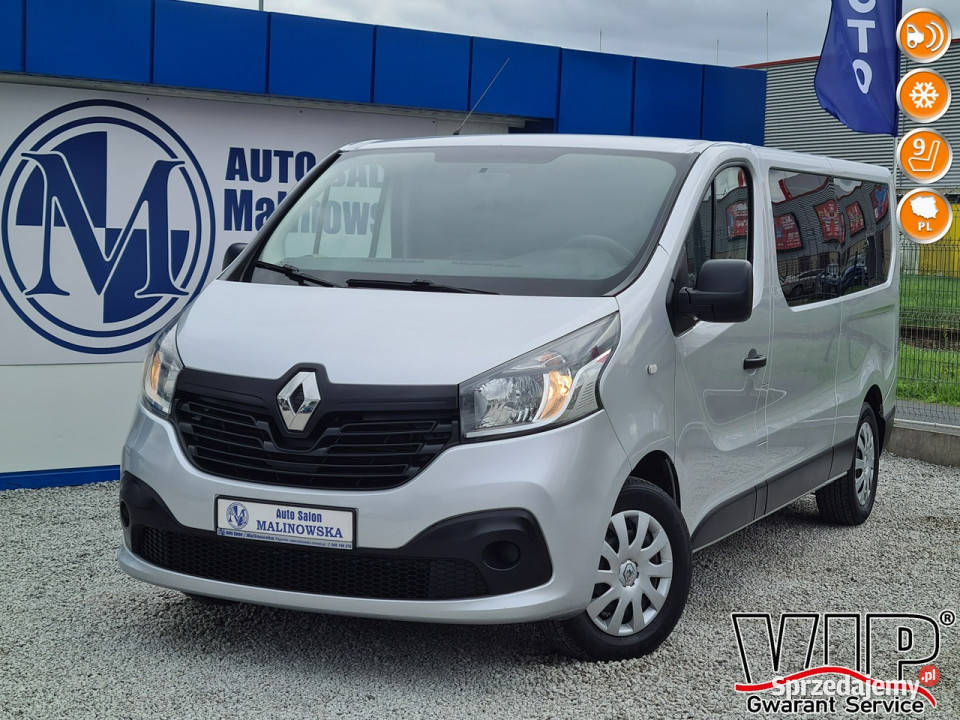 Renault Trafic LONG 9Osób Salon Klimatyzacja Trafic