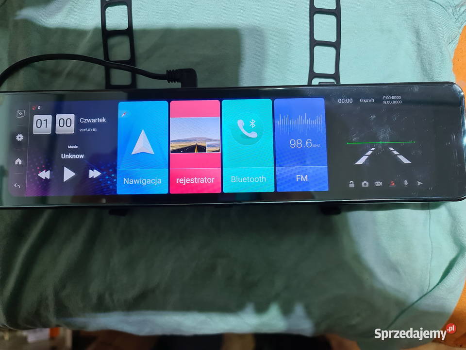 Wideorejestrator na lusterko z GSM Lipsko