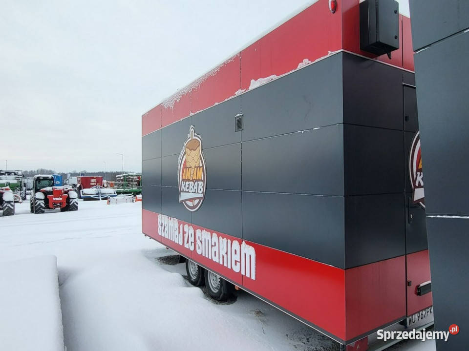 gastronomiczne ZP TRAILERS Poleasingowe Komorniki sprzedam