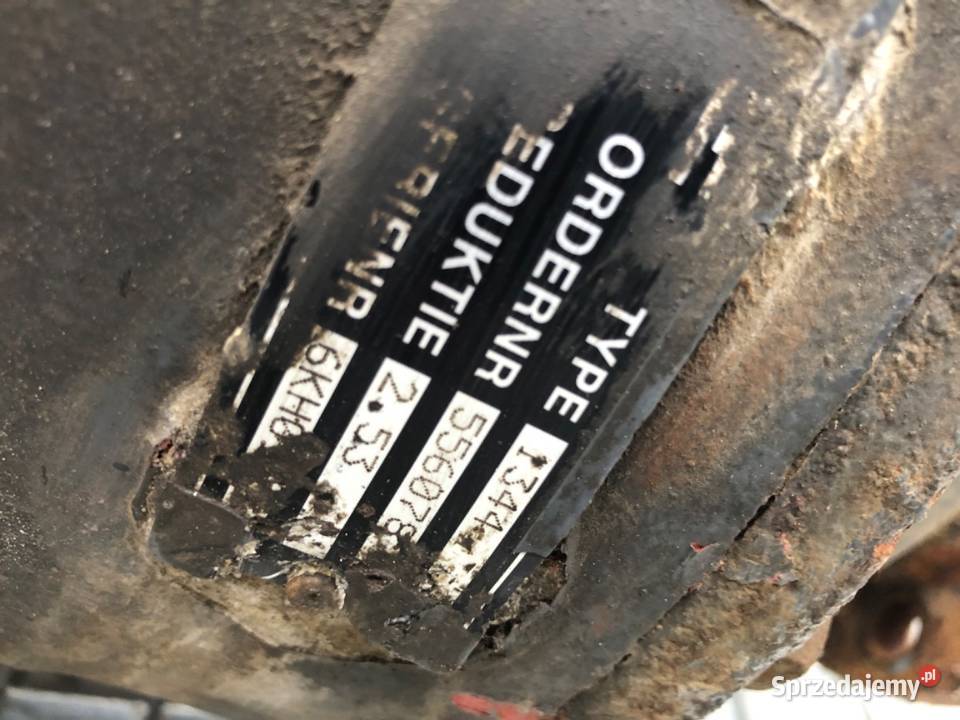 MOST DYFER TYŁ DAF XF 1344 129 462 Ciągnik podkarpackie