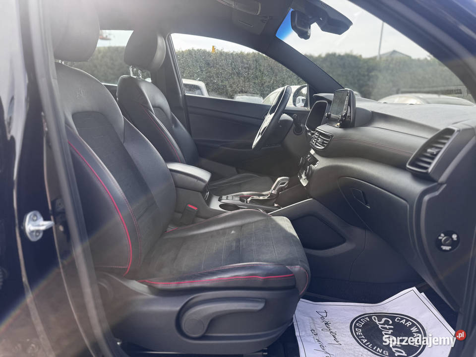 Hyundai Tucson 2019r 4x4 NLine Polski Salon relingi dachowe śląskie Paniówki sprzedam