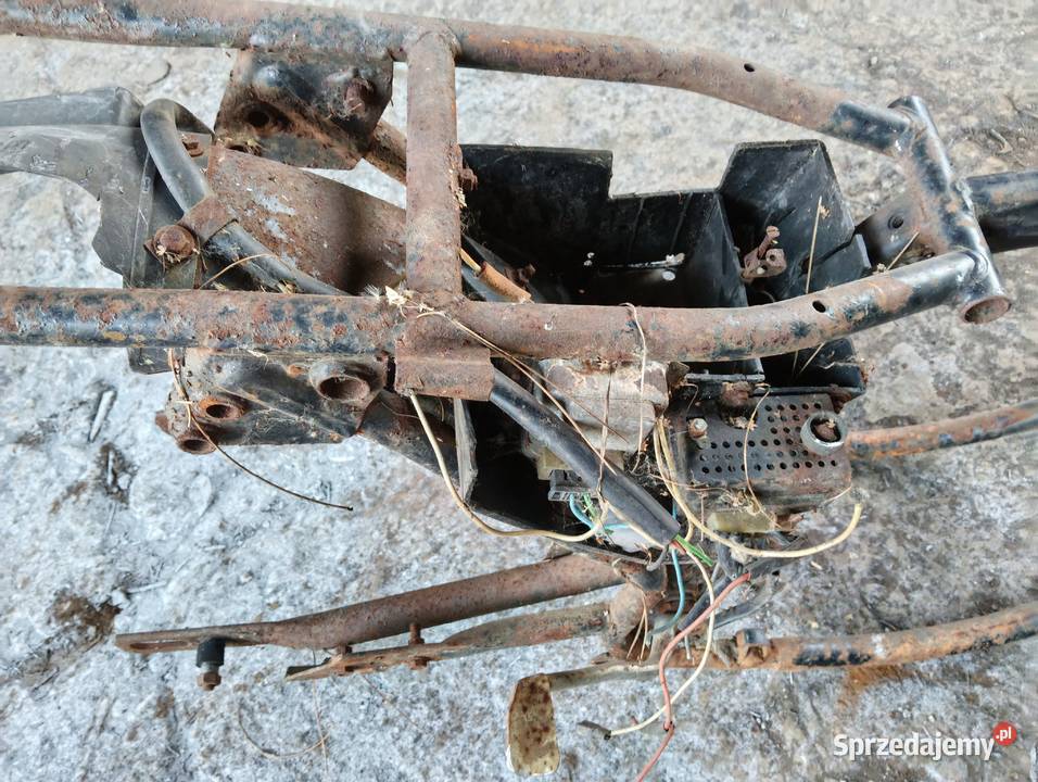 Stara rama motocyklowa JAWA