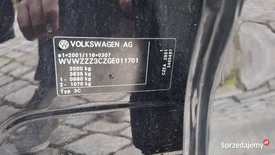 VW Passat B8 14tsi 150 Bezwypadkowy VAT marża Polska Nowa Wieś