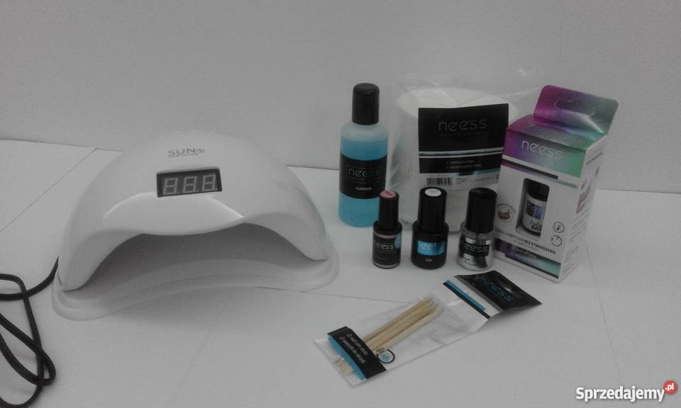 Lampa UV LED 48W zestaw do manicure hybrydowego Pozostałe Wrocław sprzedam