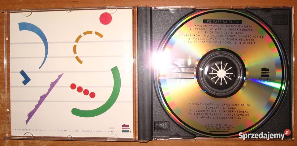 Private Music 4 Sampler OHearn Hendryx Yanni elektroniczna Płyty i kasety Kępice