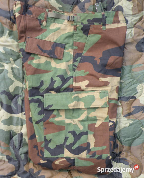 Spodnie BDU woodland MEDIUM Helikon ripstop Militaria Wrocław sprzedam