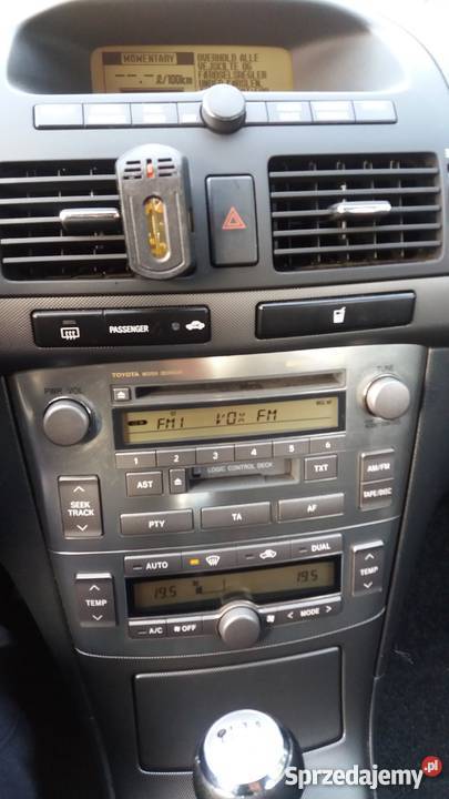 TOYOTA AVENSIS DCAT autoalarm Poznań