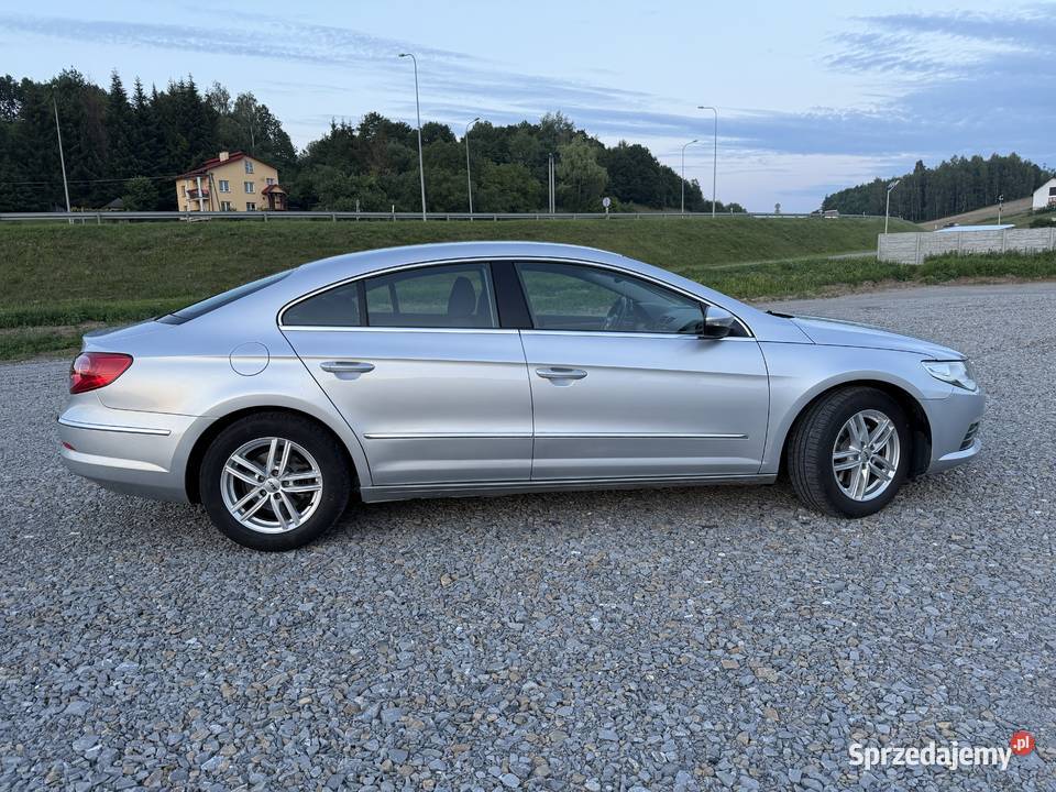 Volkswagen Passat CC 20 TDI 170 252kkm stan DB srebrny Brzozów