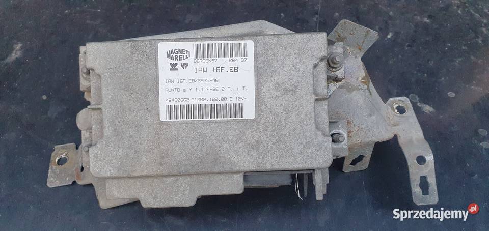 komputer silnika ECU punto cinquecento 11 mazowieckie Głowaczów