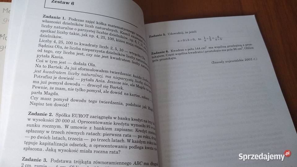 Konkurs matematyczny uczniów gimnazjum 20012011 Gdańsk