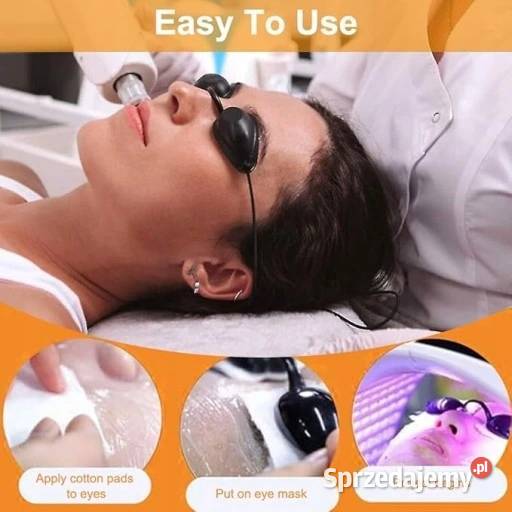 Zestaw 6 Okularów Ochronnych UV Solarium Laser i Myszyniec sprzedam