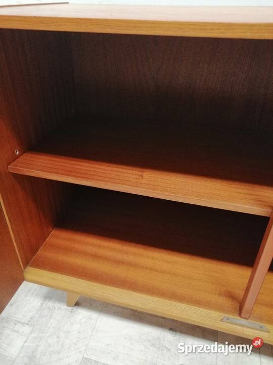komoda długa sideboard lata 70te design Jiroutek Radomsko