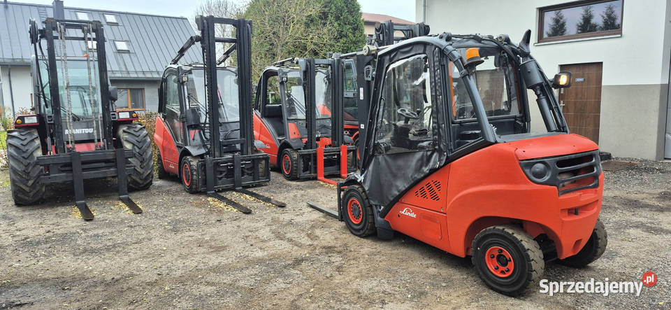 Wózek Widłowy Linde H35D Diesel 2012 Triplex