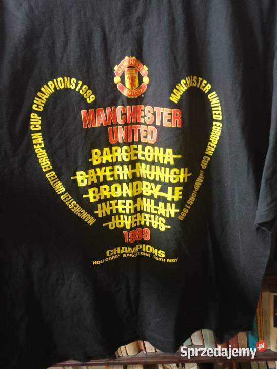 Vintage tshirt Manchester united chapmions Pozostałe sprzedam
