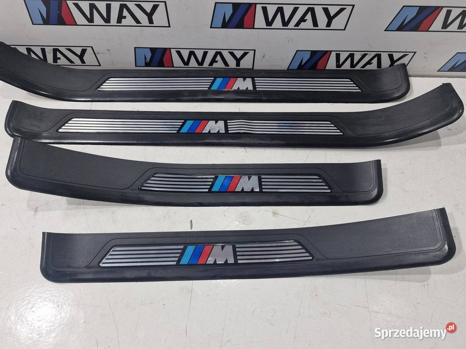 BMW E39 LISTWY PROGOWE MPAKIET ORYGINAŁ Karoseria dolnośląskie