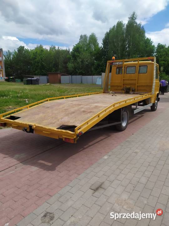 Sprzedam Auto lawetę Mercedesa 609 38D POMOC żółty mazowieckie Płońsk