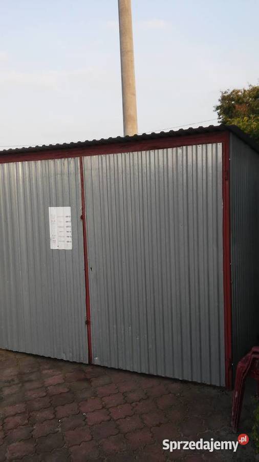 Używany garaż blaszany Płock