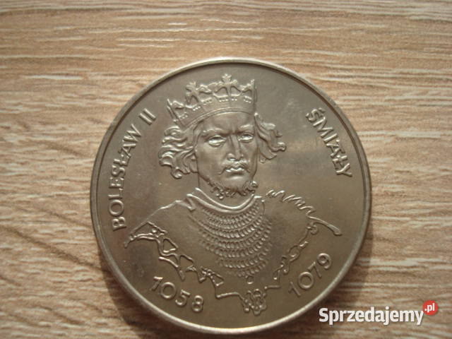 Moneta Bolesław Śmiały 50 Bądkowo sprzedam