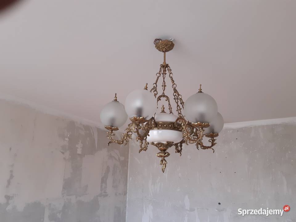 Lampa mosiądz Grudziądz