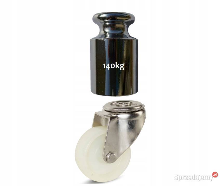 Kółko Obrotowe Nylonowe Centralny Otwór 80mm 140 mazowieckie Kozienice
