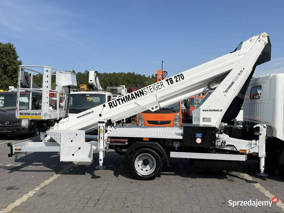 Nissan Cabstar Podnośnik Koszowy 27m RUTHMANN TB