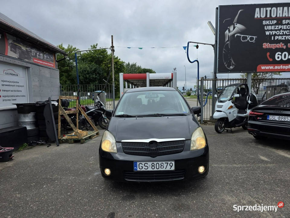 Toyota Corolla Verso 20 Diesel 90 Klimatyzacja klimatyzacja Słupsk sprzedam
