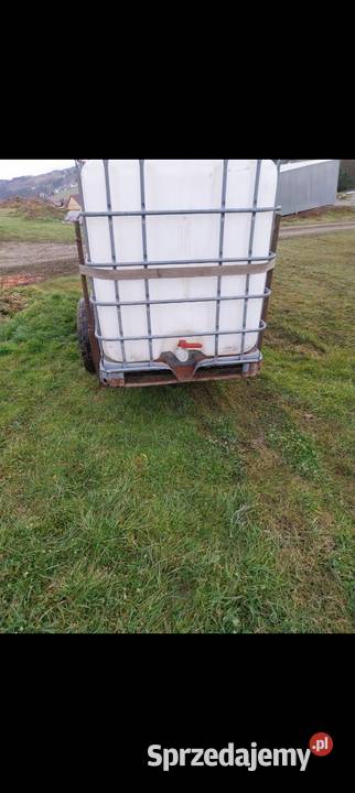 Przyczepka zbiornik na wode 2000l mauzer do Nowy Sącz