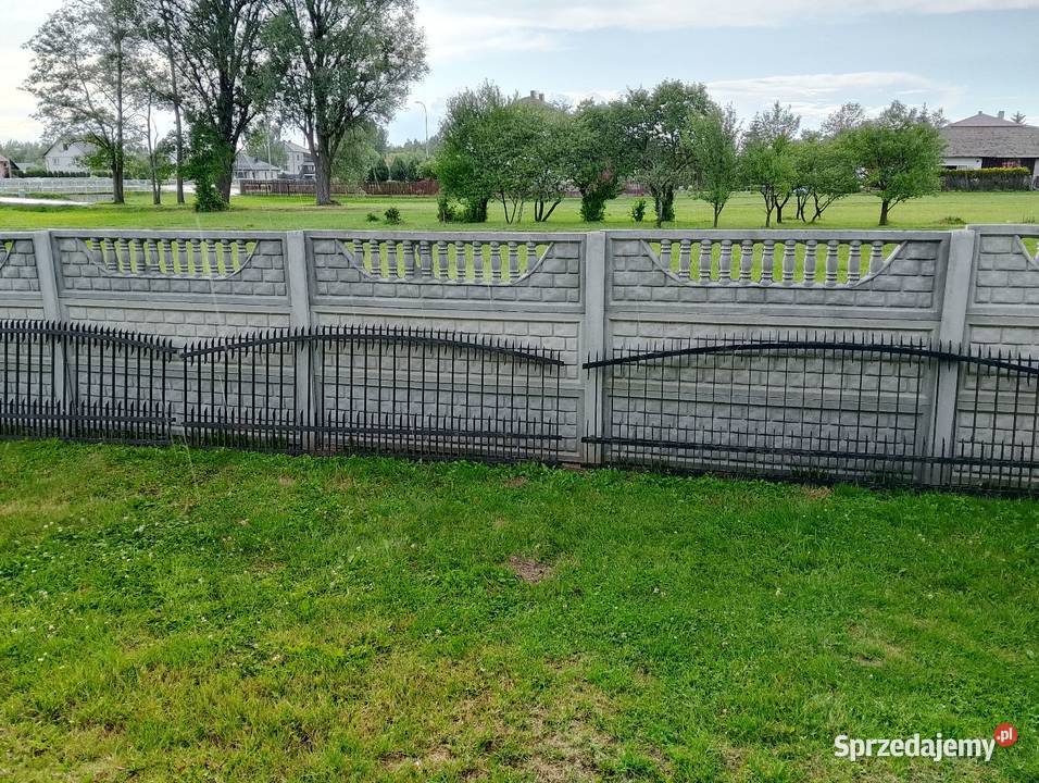 Płot z bramą i furtką Mocny i solidny Biłgoraj