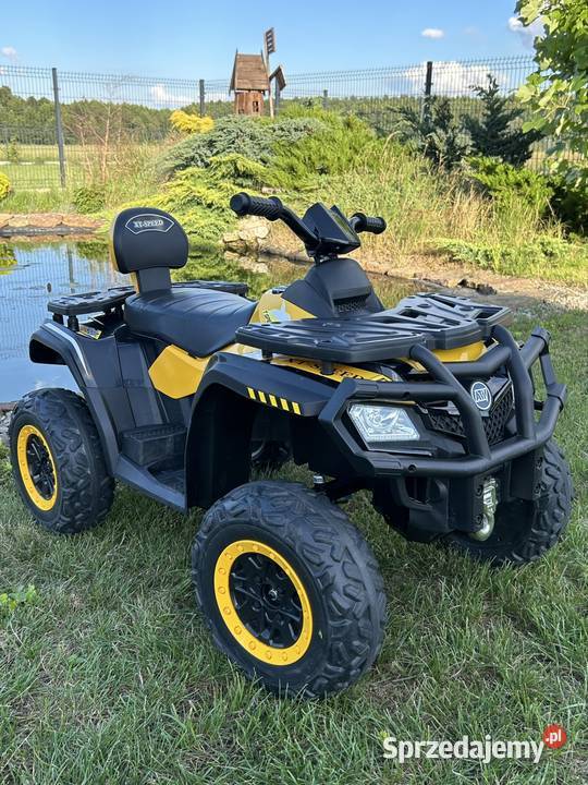 Quad na akumulator XT-SPEED 4X4 24 Mocny 4x80Watt Żółty
